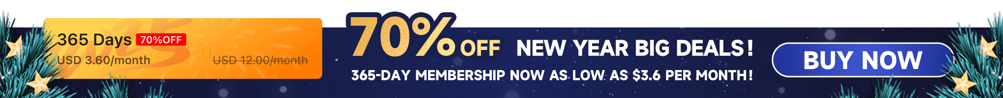 NEW YEAR BIG DEALS!